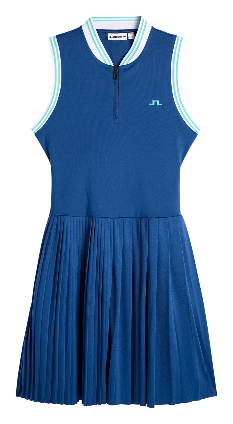 J.Lindeberg Hilla vestido de golf para mujer, azul estate