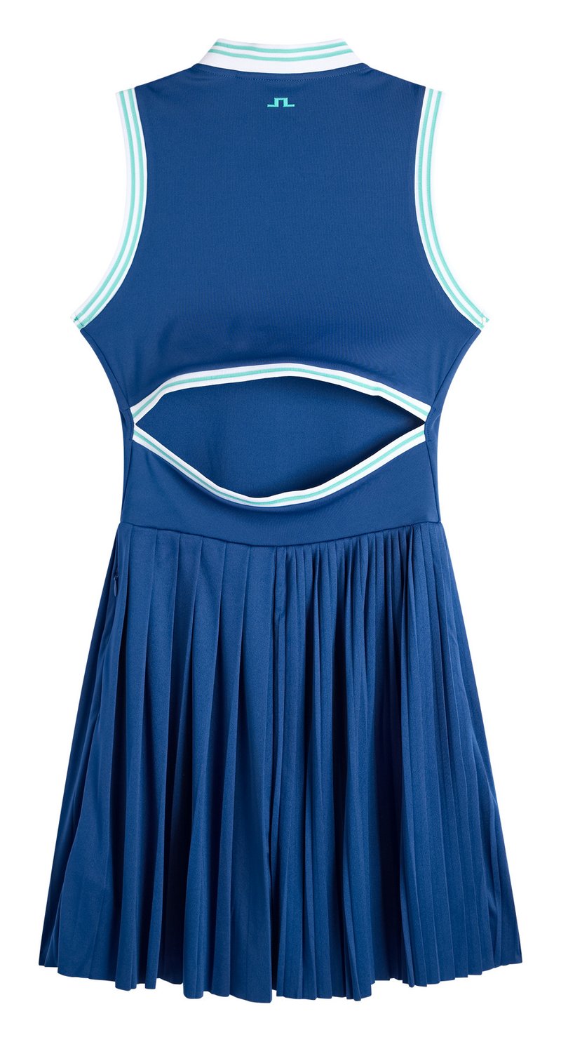 J.Lindeberg Hilla vestido de golf para mujer, azul estate