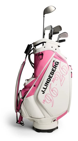 J.Lindeberg 30Y Staff Bag, blanco