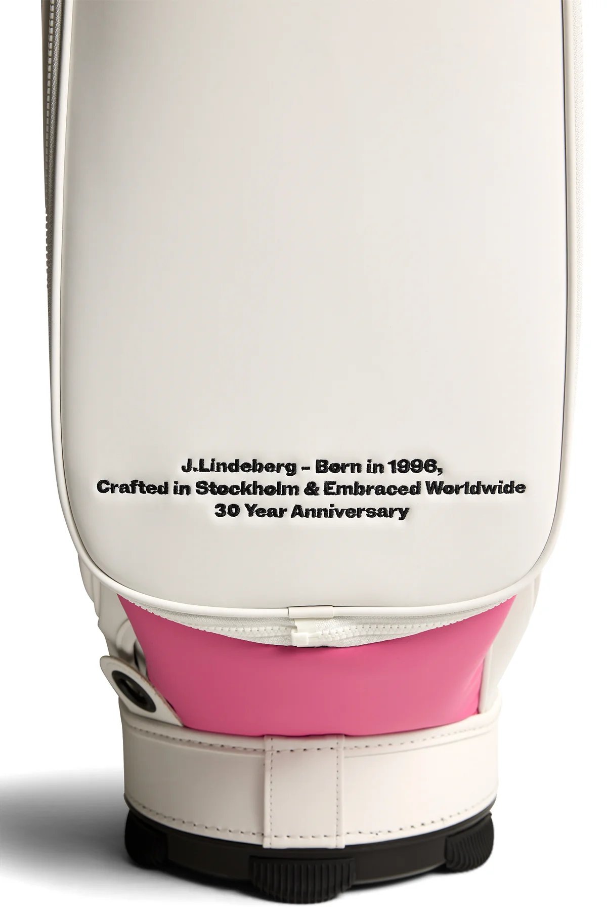 J.Lindeberg 30Y Staff Bag, blanco