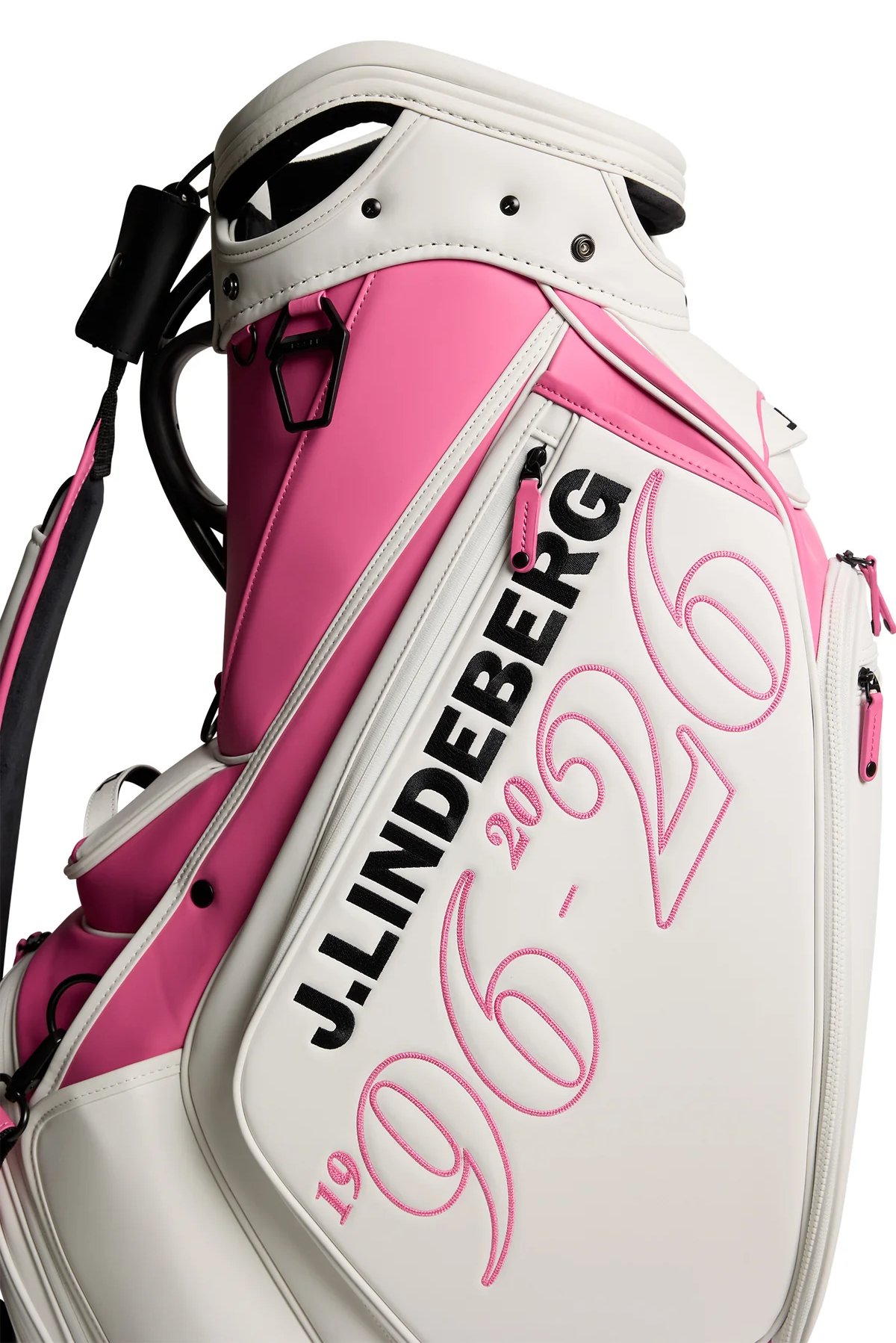 J.Lindeberg 30Y Staff Bag, blanco