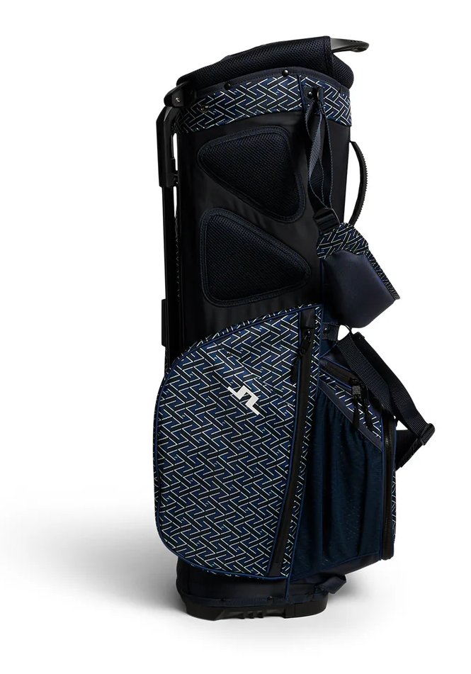 J.Lindeberg JL Flare Printed bolsa de golf, Ladder Estate Navy