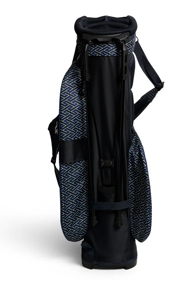 J.Lindeberg JL Flare Printed bolsa de golf, Ladder Estate Navy