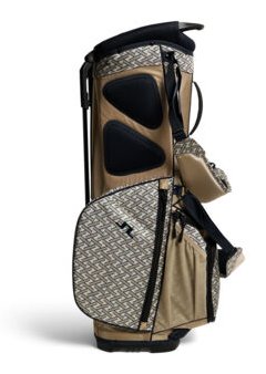J.Lindeberg JL Flare Printed bolsa de golf, Ladder White Kelp
