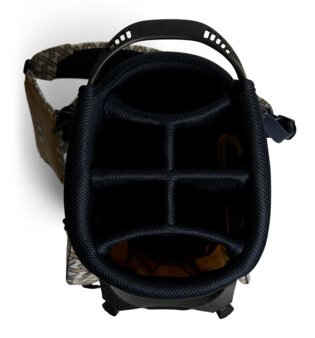 J.Lindeberg JL Flare Printed bolsa de golf, Ladder White Kelp