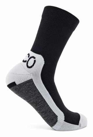 Ecco Tech Sporty Mid-Cut calcetines, negro