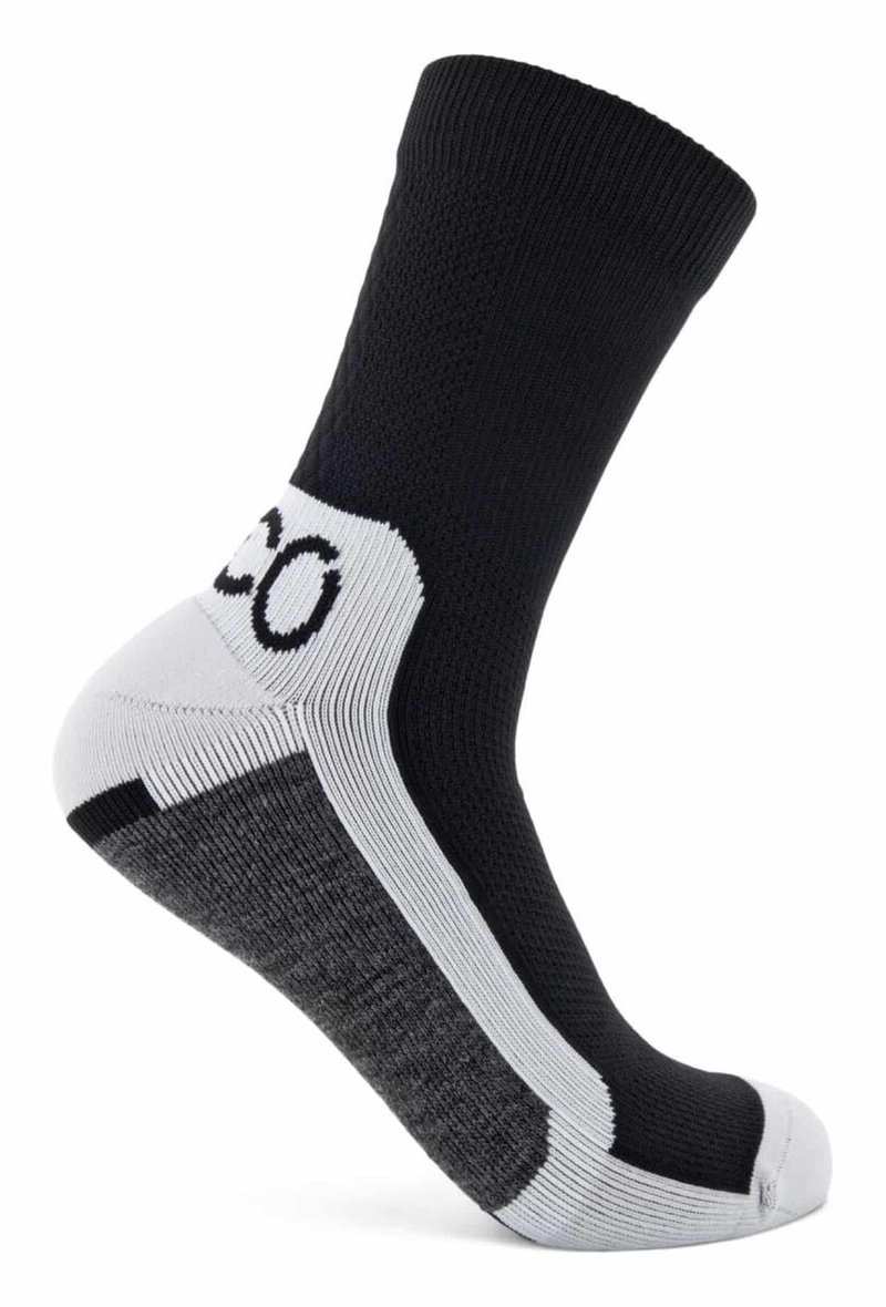 Ecco Tech Sporty Mid-Cut calcetines, negro