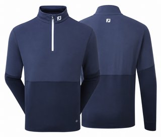FootJoy ThermoSeries Hybrid Midlayer sudadera de hombre, azul marino