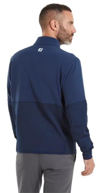 FootJoy ThermoSeries Hybrid Midlayer sudadera de hombre, azul marino