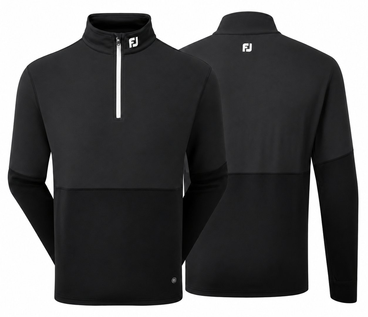 FootJoy ThermoSeries Hybrid Midlayer sudadera de hombre, negro