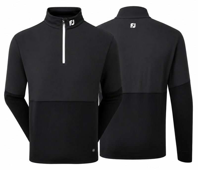 FootJoy ThermoSeries Hybrid Midlayer sudadera de hombre, negro