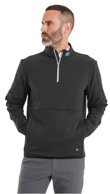 FootJoy ThermoSeries Hybrid Midlayer sudadera de hombre, negro