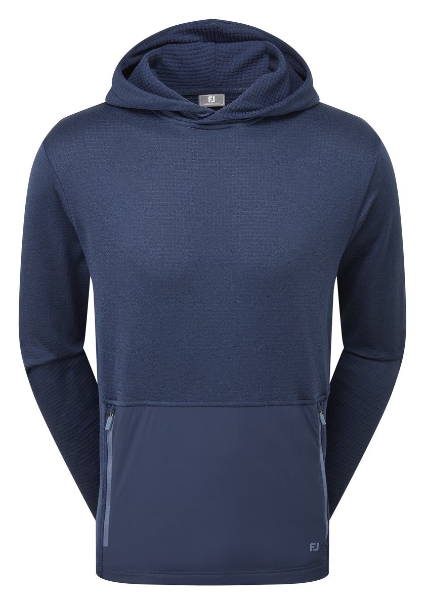 FootJoy ThermoSeries Crossover sudadera con capucha para hombre, azul marino