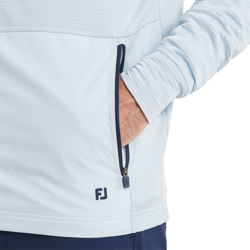 FootJoy ThermoSeries Crossover sudadera con capucha para hombre, mist