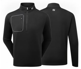 FootJoy ThermoSeries Texture Midlayer sudadera de hombre, negro