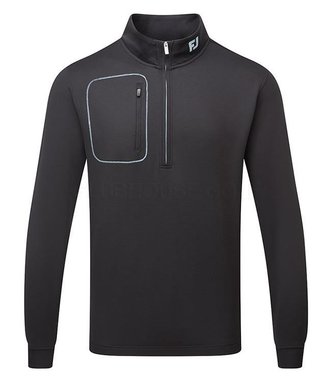 FootJoy ThermoSeries Texture Midlayer sudadera de hombre, negro