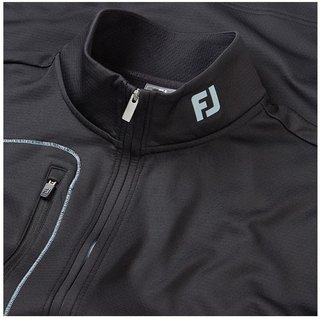 FootJoy ThermoSeries Texture Midlayer sudadera de hombre, negro