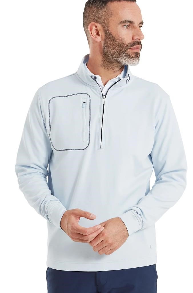 FootJoy ThermoSeries Texture Midlayer sudadera de hombre, mist