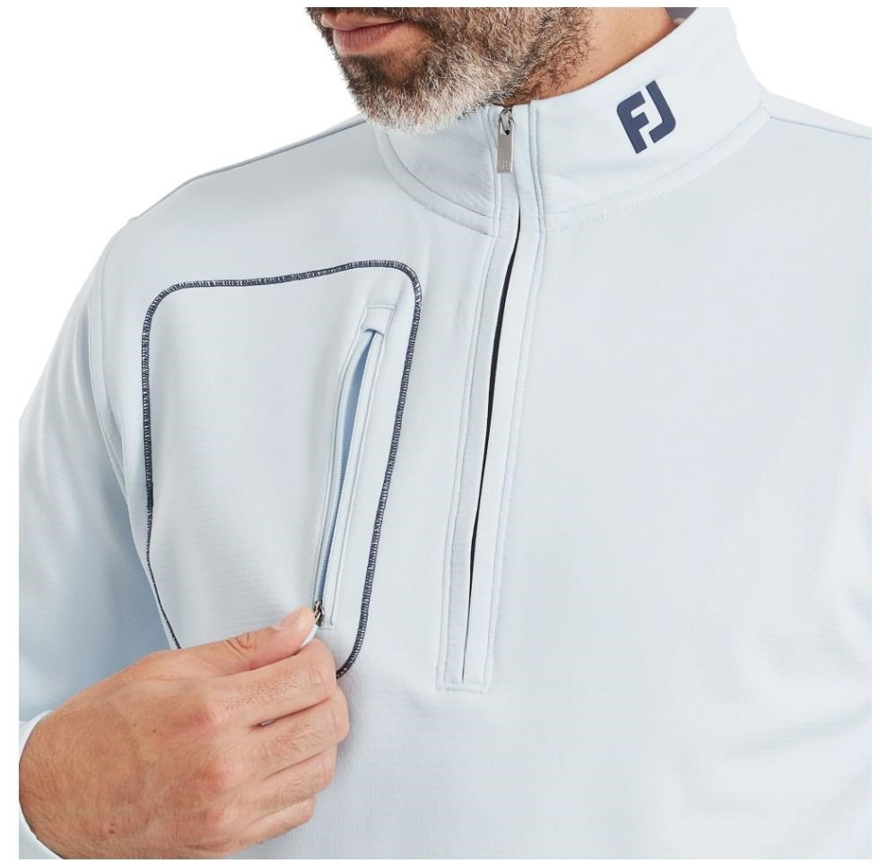 FootJoy ThermoSeries Texture Midlayer sudadera de hombre, mist