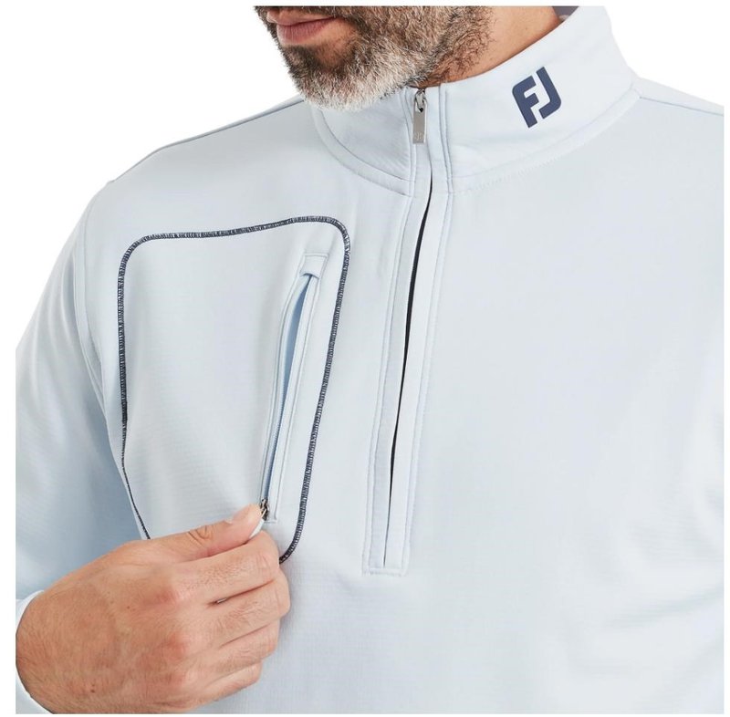 FootJoy ThermoSeries Texture Midlayer sudadera de hombre, mist