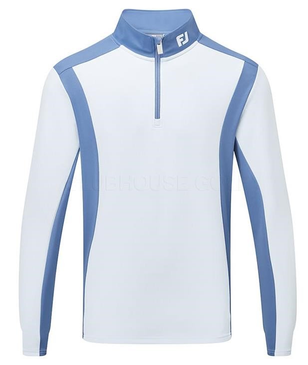 FootJoy ThermoSeries Blocked Midlayer sudadera de hombre, mist/midnight