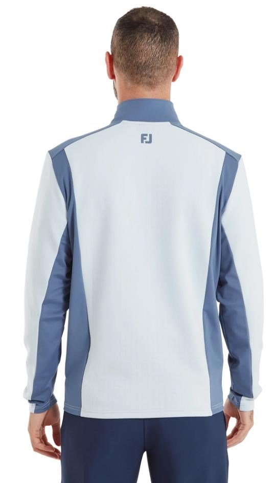 FootJoy ThermoSeries Blocked Midlayer sudadera de hombre, mist/midnight