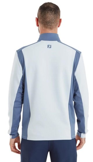 FootJoy ThermoSeries Blocked Midlayer sudadera de hombre, mist/midnight