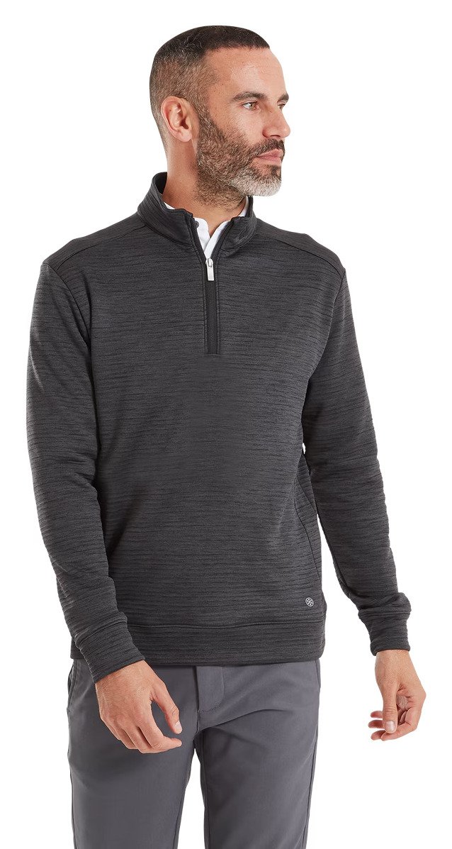 FootJoy ThermoSeries Space Dye Midlayer sudadera de hombre, negra