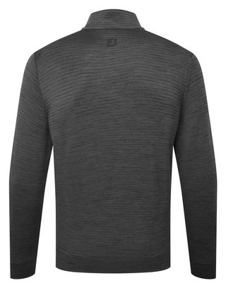 FootJoy ThermoSeries Space Dye Midlayer sudadera de hombre, negra