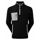 FootJoy Polar Fleece Chill-Out sudadera de hombre, negro/gris