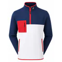 FootJoy Polar Fleece Chill-Out sudadera de hombre, navy/white/red