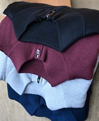 FootJoy drirelease Half-Zip Lined suéter de hombre, negro