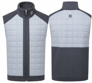 FootJoy ThermoSeries Lightweight Insulated chaleco para hombre, carbón/gris