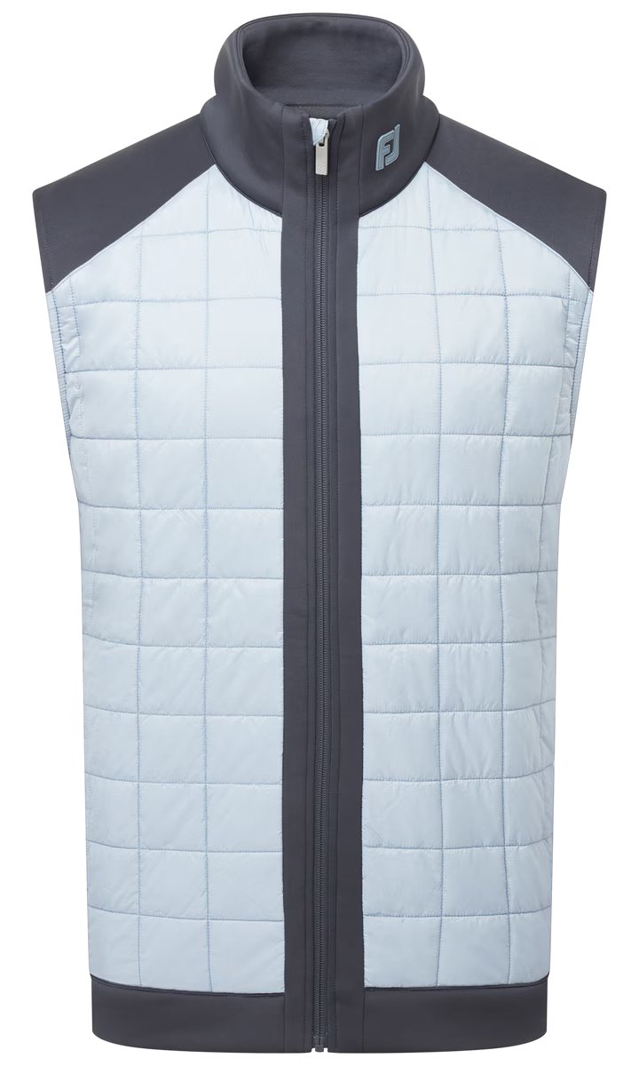FootJoy ThermoSeries Lightweight Insulated chaleco para hombre, carbón/gris