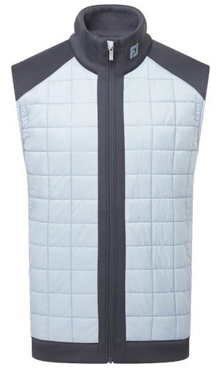 FootJoy ThermoSeries Lightweight Insulated chaleco para hombre, carbón/gris