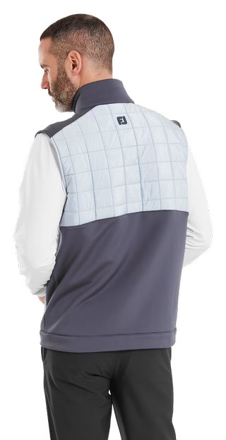 FootJoy ThermoSeries Lightweight Insulated chaleco para hombre, carbón/gris