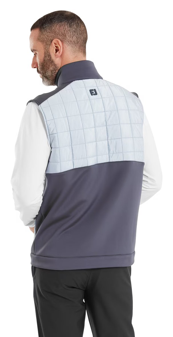 FootJoy ThermoSeries Lightweight Insulated chaleco para hombre, carbón/gris