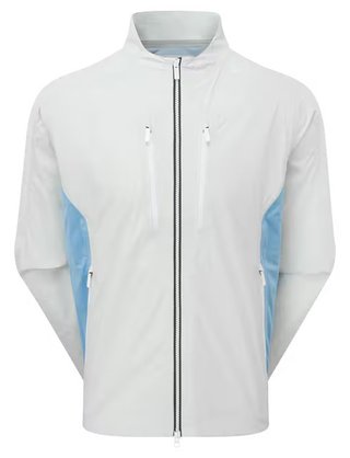 FootJoy Hydro Innovation Arcus chaqueta de hombre, oyster grey/mid blue