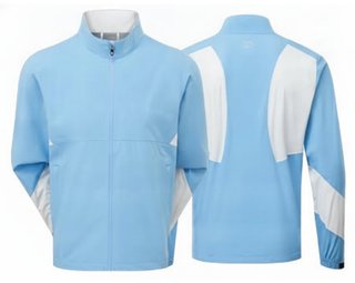 FootJoy HydroLite X chaqueta de hombre, mid blue/oyster grey