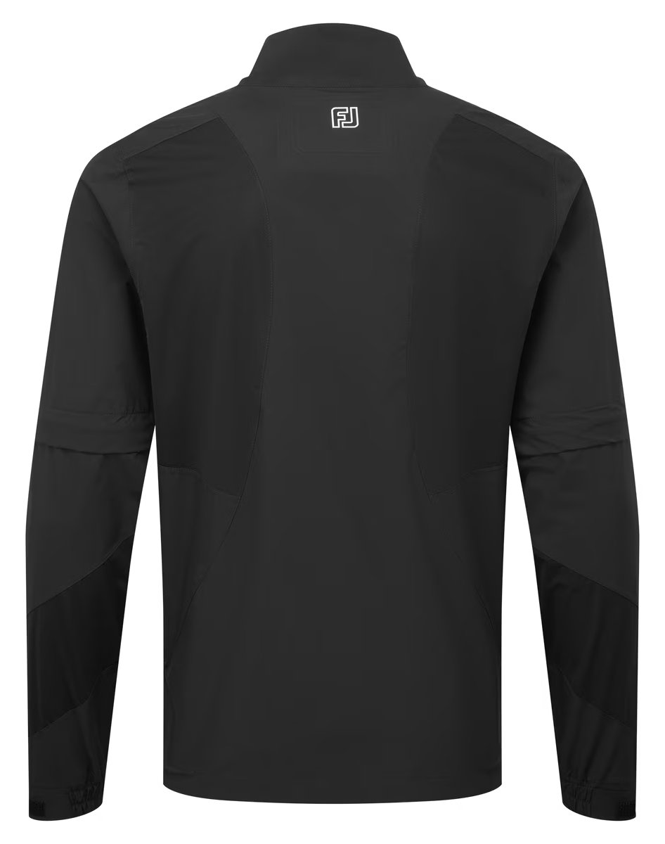 FootJoy HydroLite X camiseta de manga corta impermeable para hombre, negra