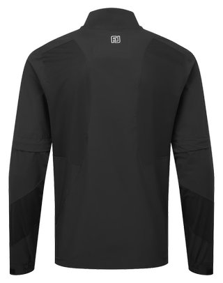 FootJoy HydroLite X camiseta de manga corta impermeable para hombre, negra
