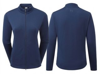 FootJoy ThermoSeries Full-Zip Midlayer sudadera de mujer, azul marino