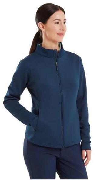 FootJoy ThermoSeries Full-Zip Midlayer sudadera de mujer, azul marino