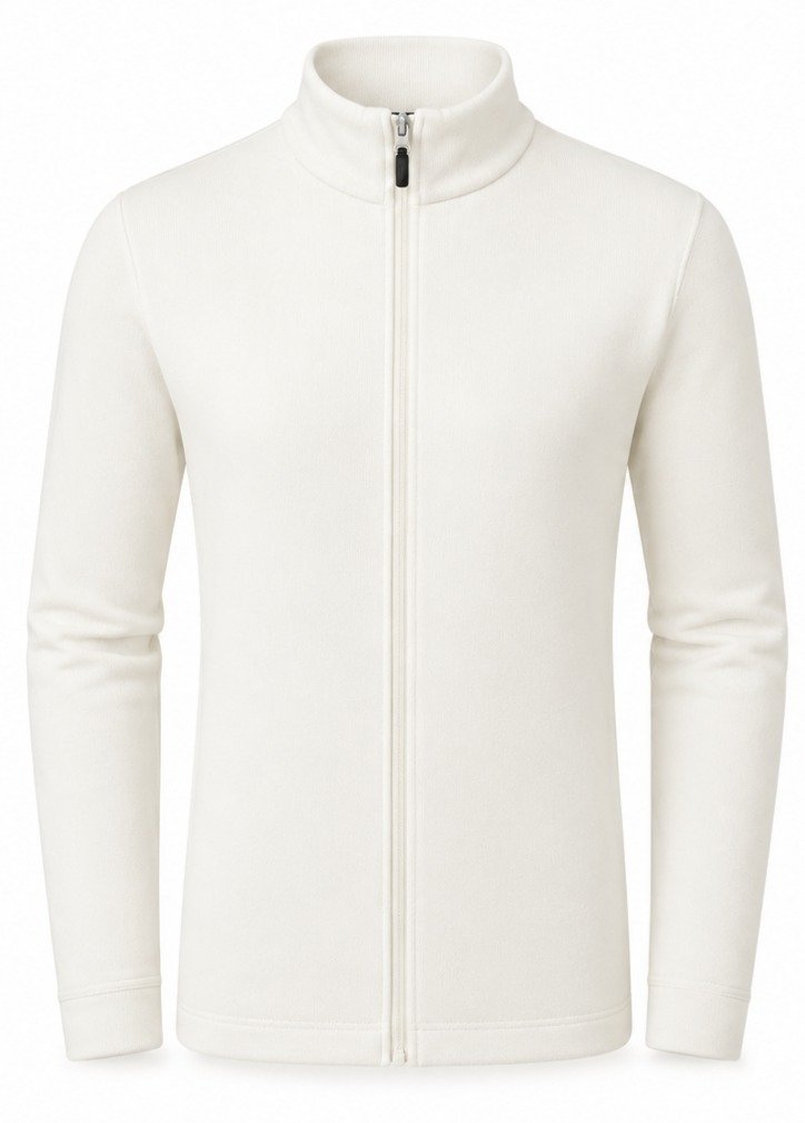 FootJoy ThermoSeries Full-Zip Midlayer sudadera de mujer, off white