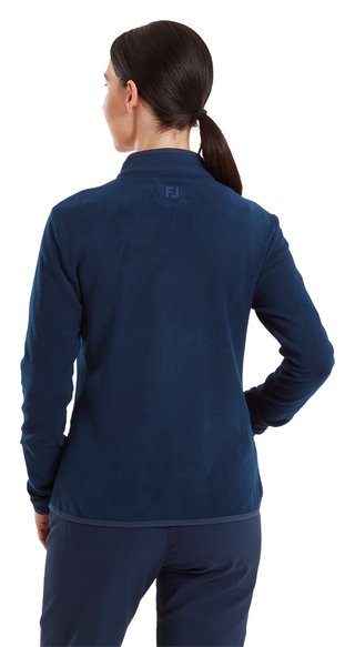 FootJoy MicroFleece Full-Zip Midlayer sudadera de mujer, navy