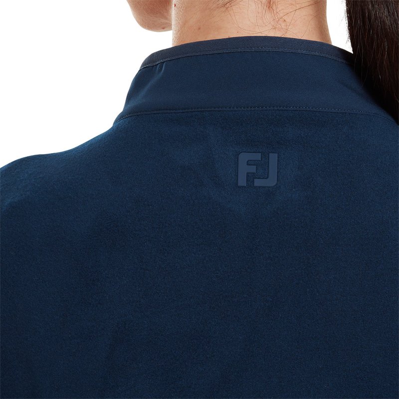 FootJoy MicroFleece Full-Zip Midlayer sudadera de mujer, navy