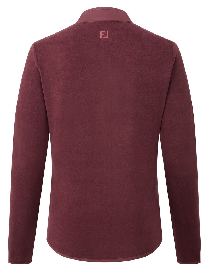 FootJoy MicroFleece Full-Zip Midlayer sudadera de mujer, port