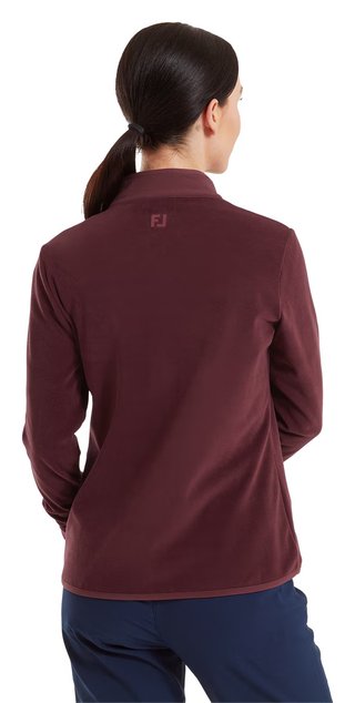 FootJoy MicroFleece Full-Zip Midlayer sudadera de mujer, port