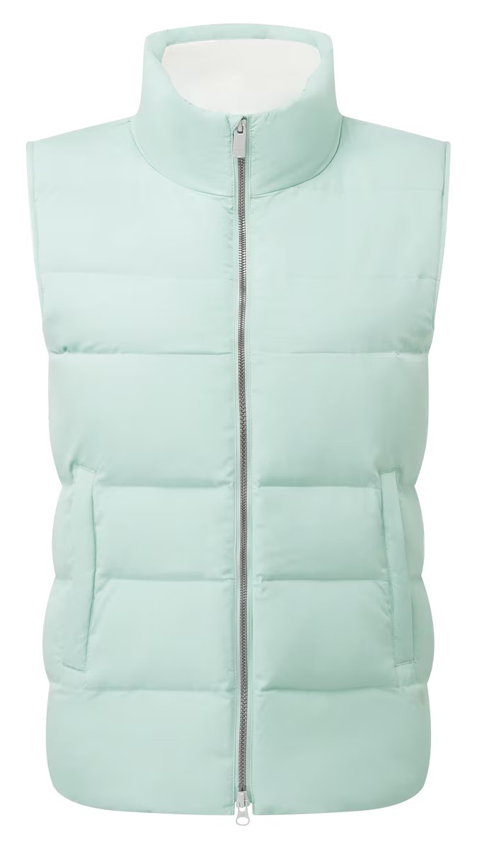 FootJoy ThermoSeries Insulated chaleco de mujer, eucalyptus