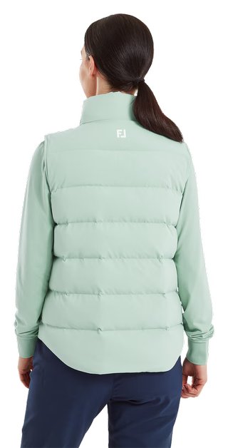 FootJoy ThermoSeries Insulated chaleco de mujer, eucalyptus